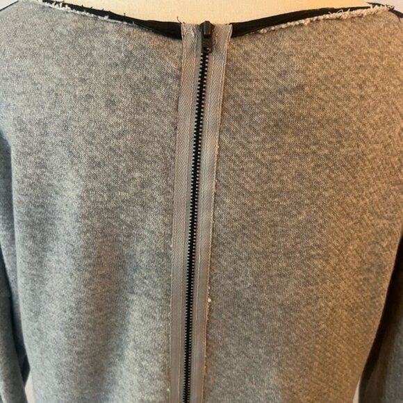 Imperial Drop Waist Sweater Dress w/ Leather Peplum – NWT – M - Picture 7 of 11